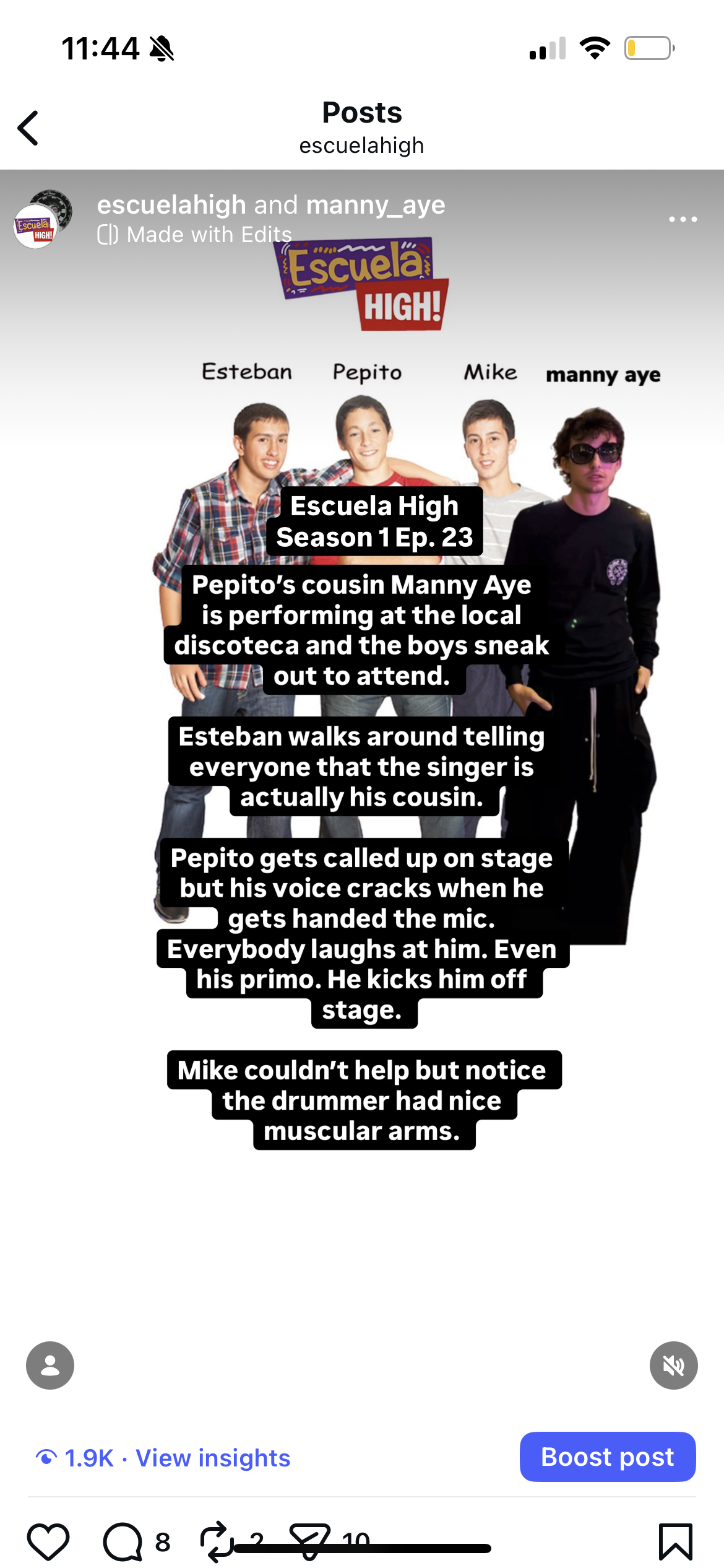 Season 1 Episode 23 — Manny Aye collaboration